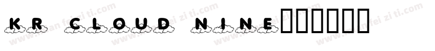 KR Cloud Nine字体转换